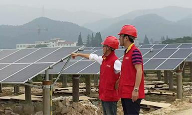 衢州力諾光伏電站并網(wǎng)